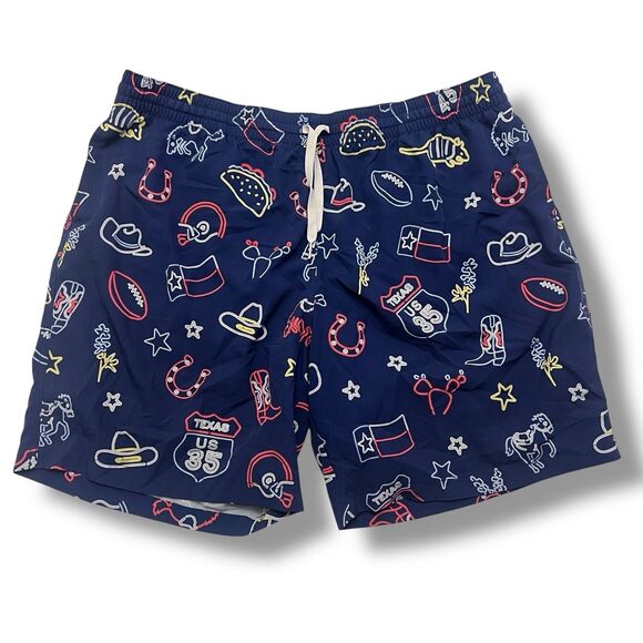 Chubbies Swim Trunks XXL 7” Blue Shorts - Picture 1 of 6